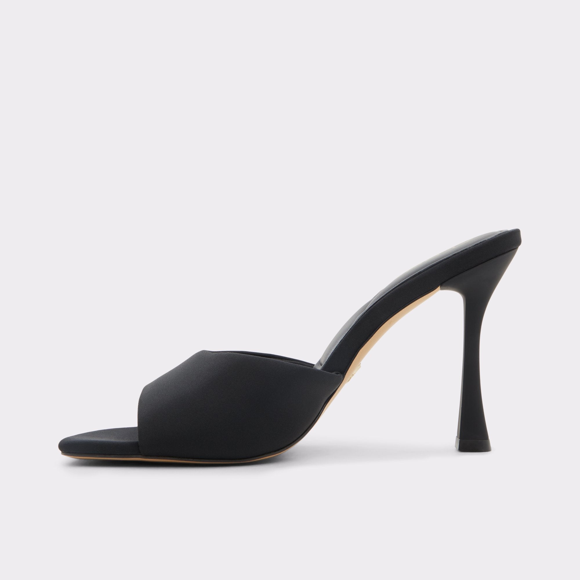Black Evadalia Black Women's Heeled mules - Heeled mule, Stiletto heel | Aldo