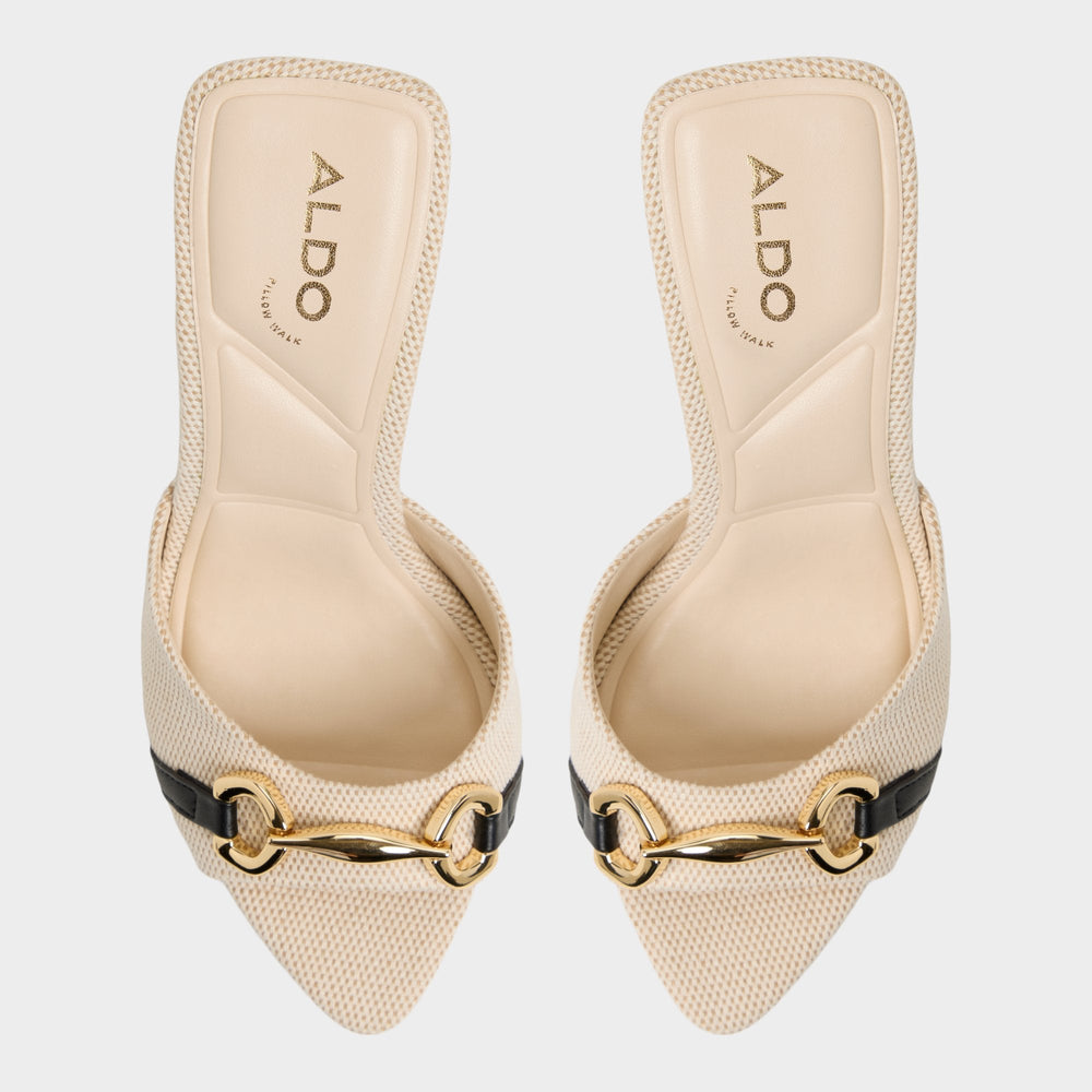 Open natural Madelynie in Open Natural - Heeled mule | Aldo