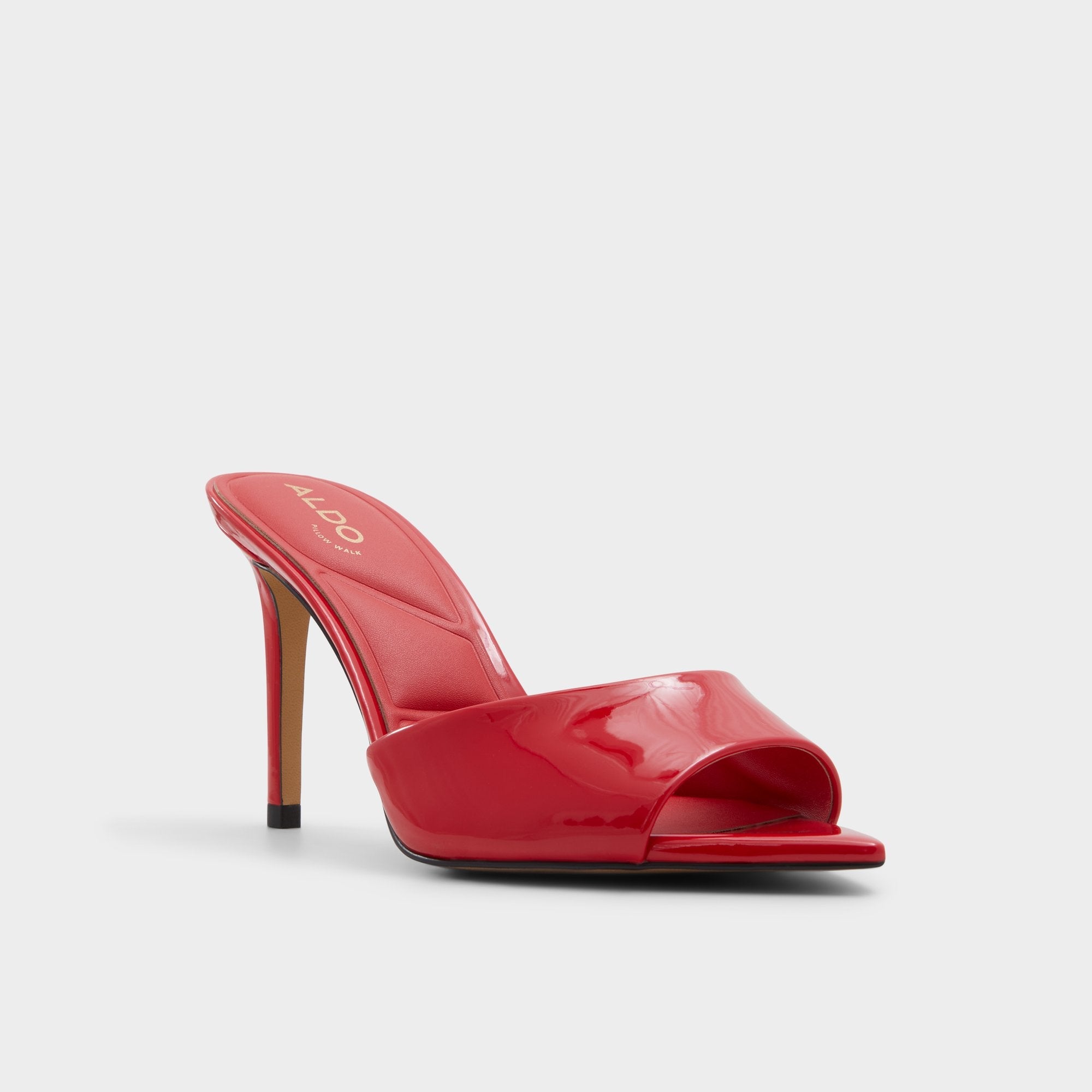 Red Anniebrilden Red Women's Heeled mules - Heeled mule, Stiletto heel | Aldo