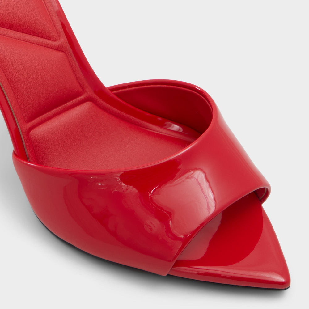 Red Anniebrilden Red Women's Heeled mules - Heeled mule, Stiletto heel | Aldo