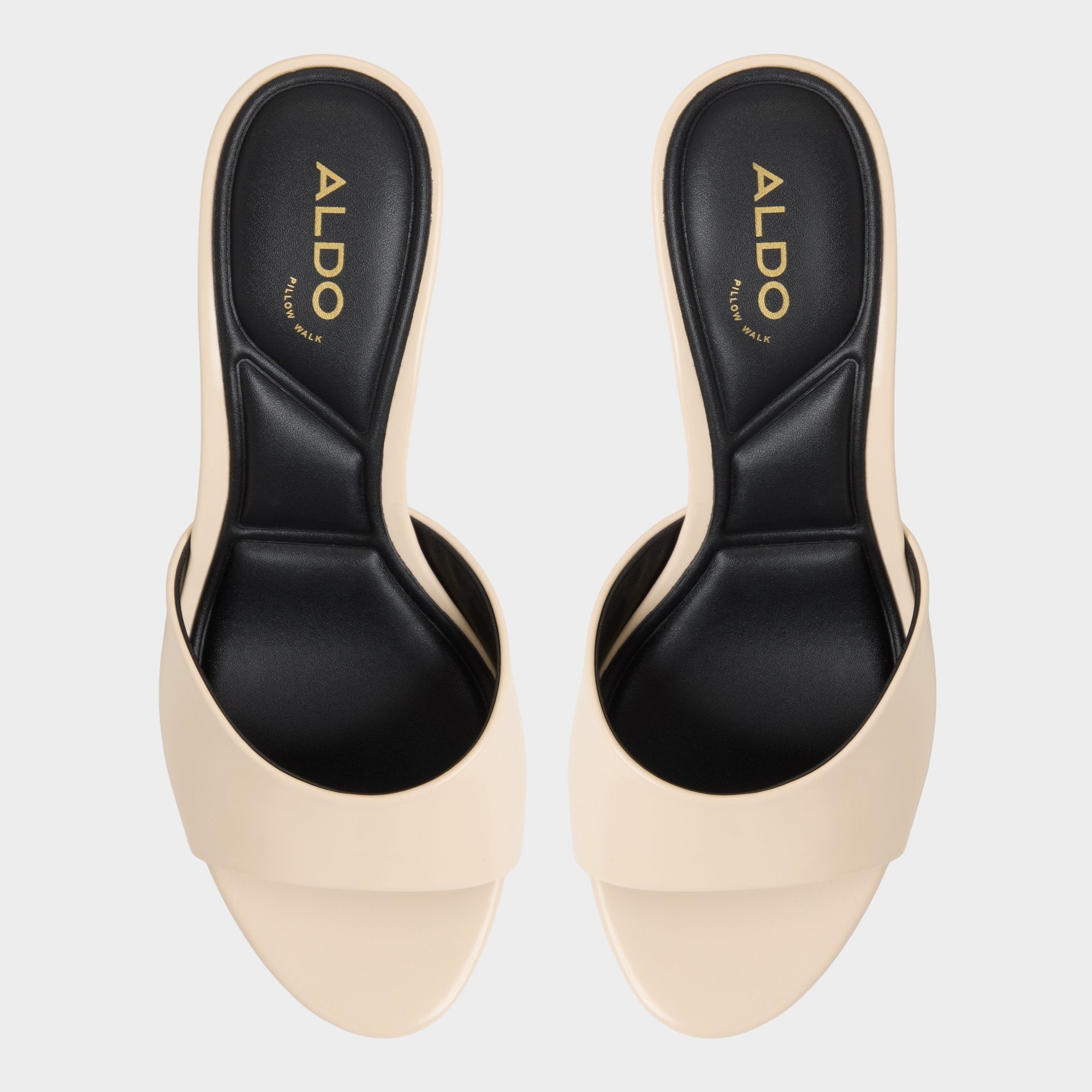 Light beige Annaberaen in Light Beige - Heeled mule, Stiletto heel | Aldo