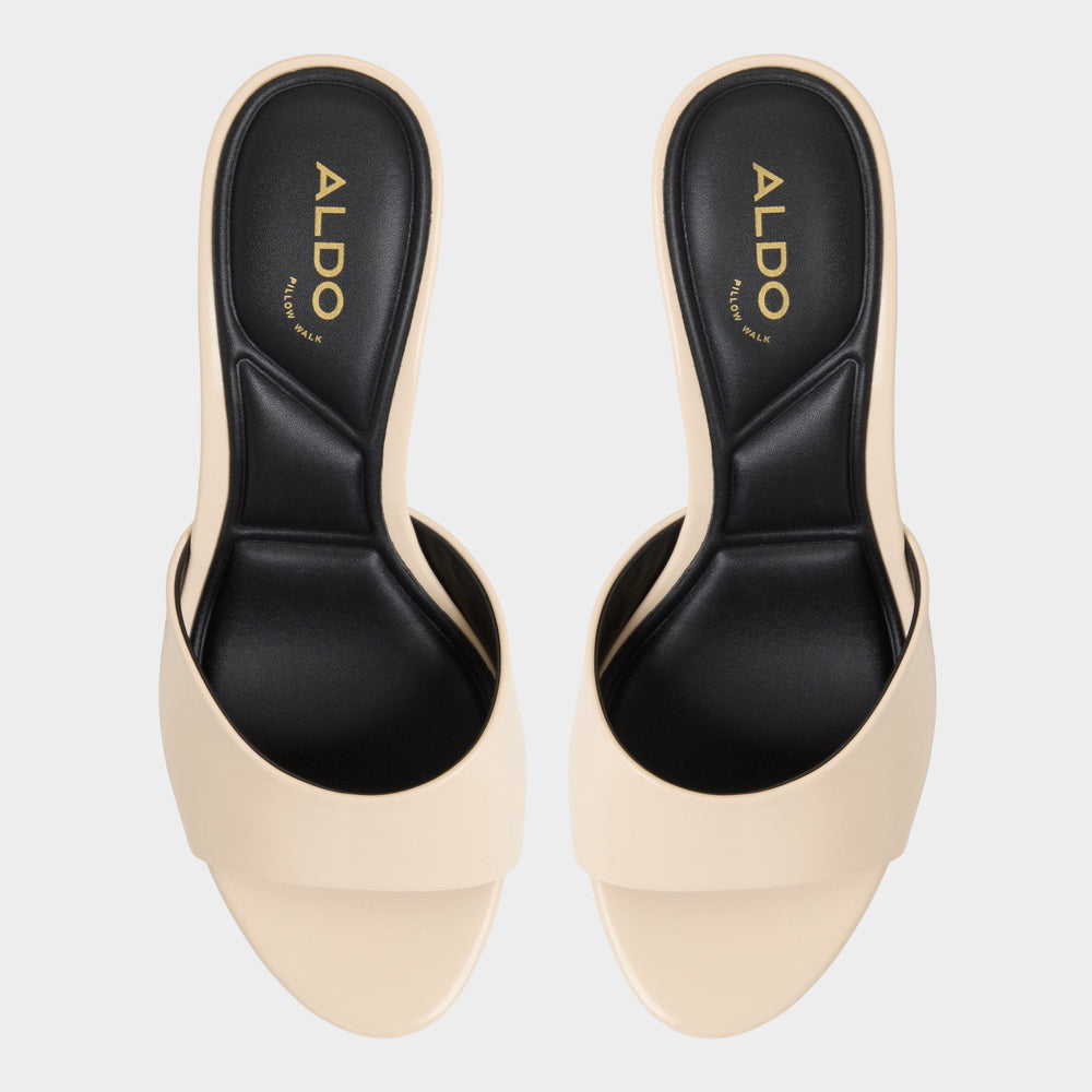 Light beige Annaberaen in Light Beige - Heeled mule, Stiletto heel | Aldo