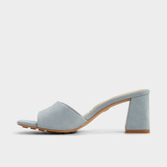 Other Blue Tisha Other Blue Women's Heeled mules - Heeled mule, Block heel | Aldo
