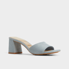 Other Blue Tisha Other Blue Women's Heeled mules - Heeled mule, Block heel | Aldo