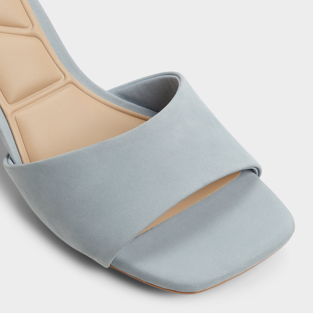 Other Blue Tisha Other Blue Women's Heeled mules - Heeled mule, Block heel | Aldo