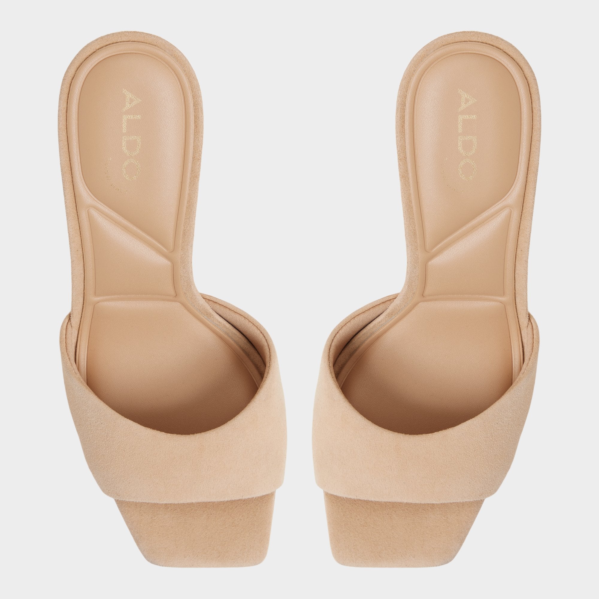 Medium Beige Jennifer in Medium Beige - Heeled mule, Stiletto heel | Aldo