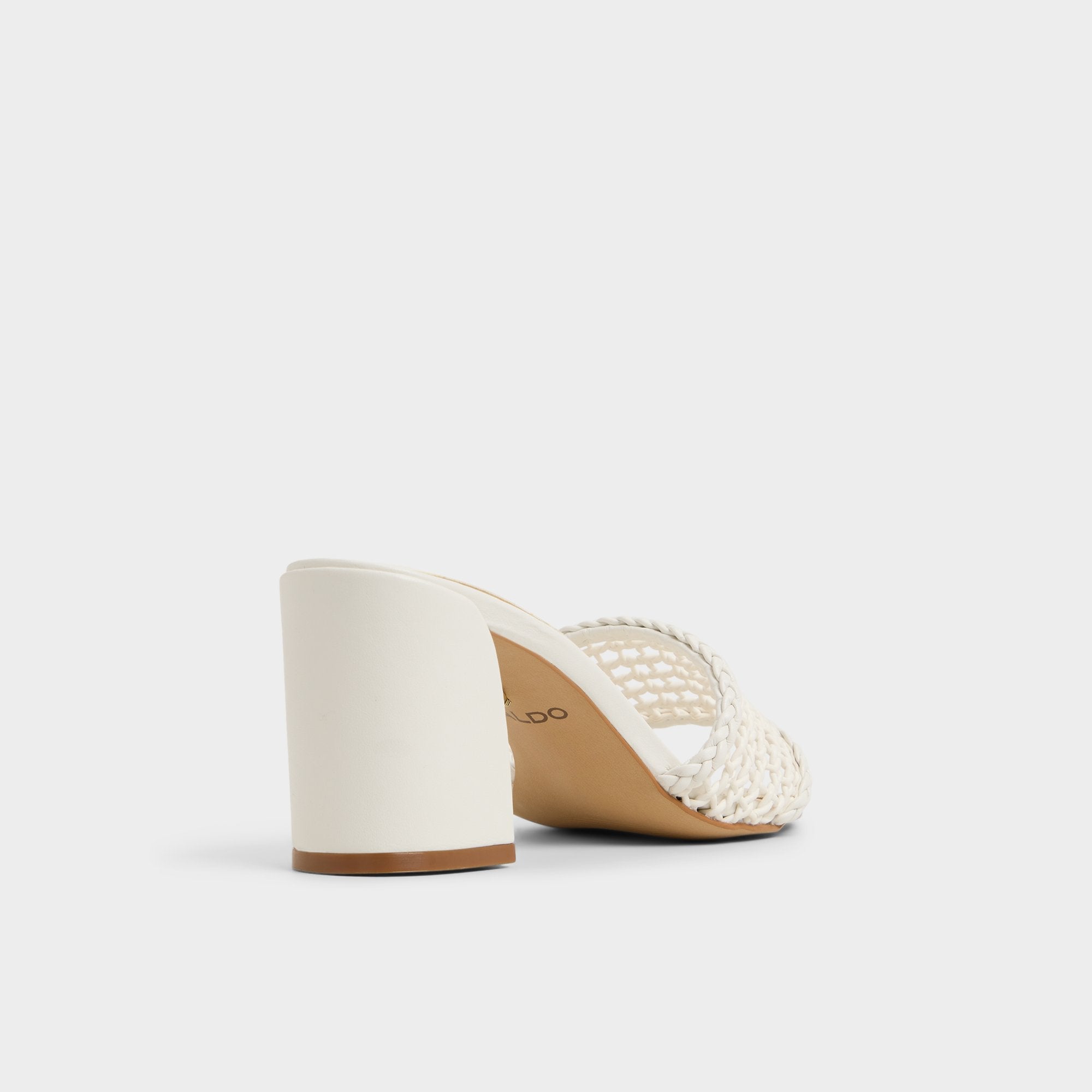 White/Bone Beachdate White/Bone Women's Block heels - Heeled mule, Block heel | Aldo