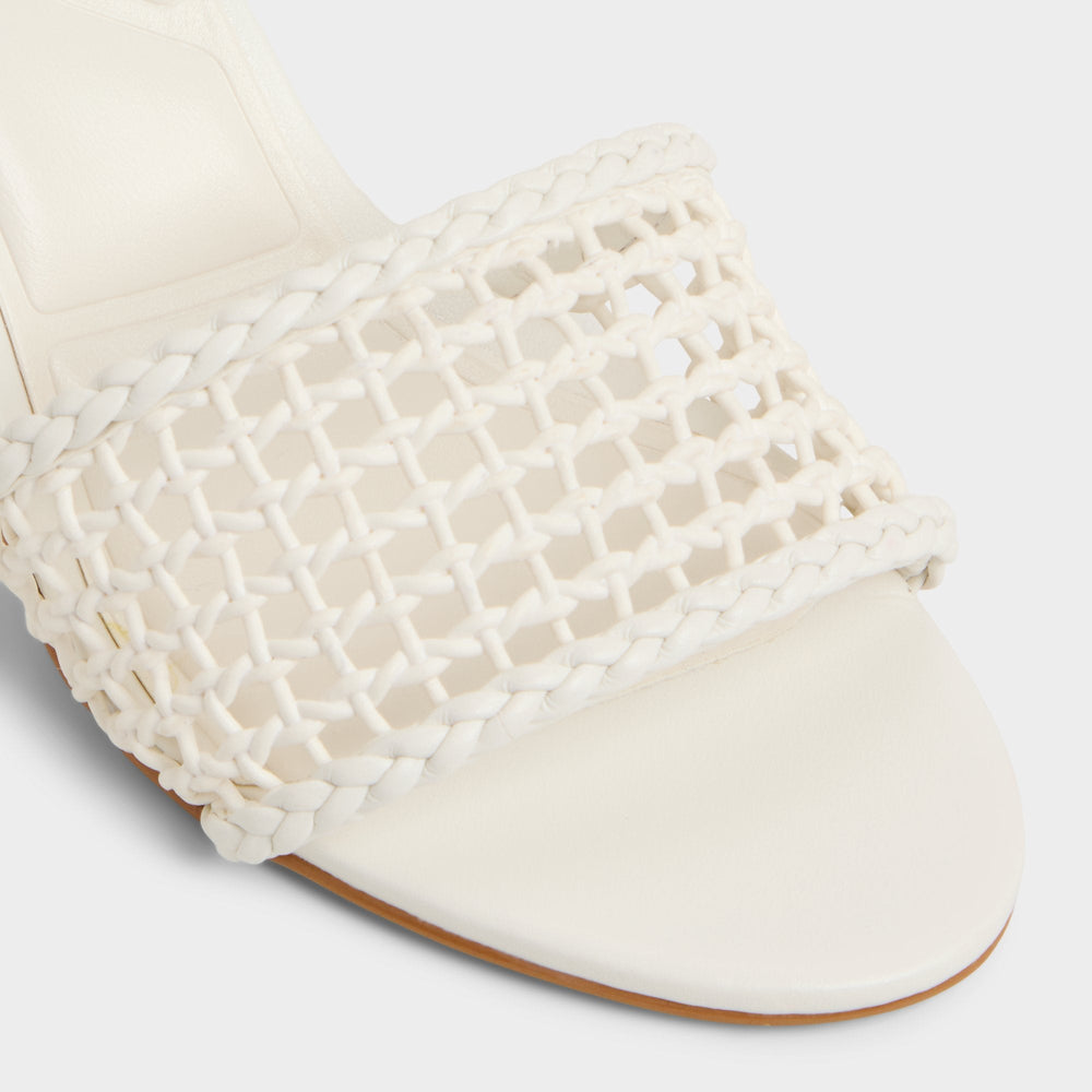 White/Bone Beachdate White/Bone Women's Block heels - Heeled mule, Block heel | Aldo