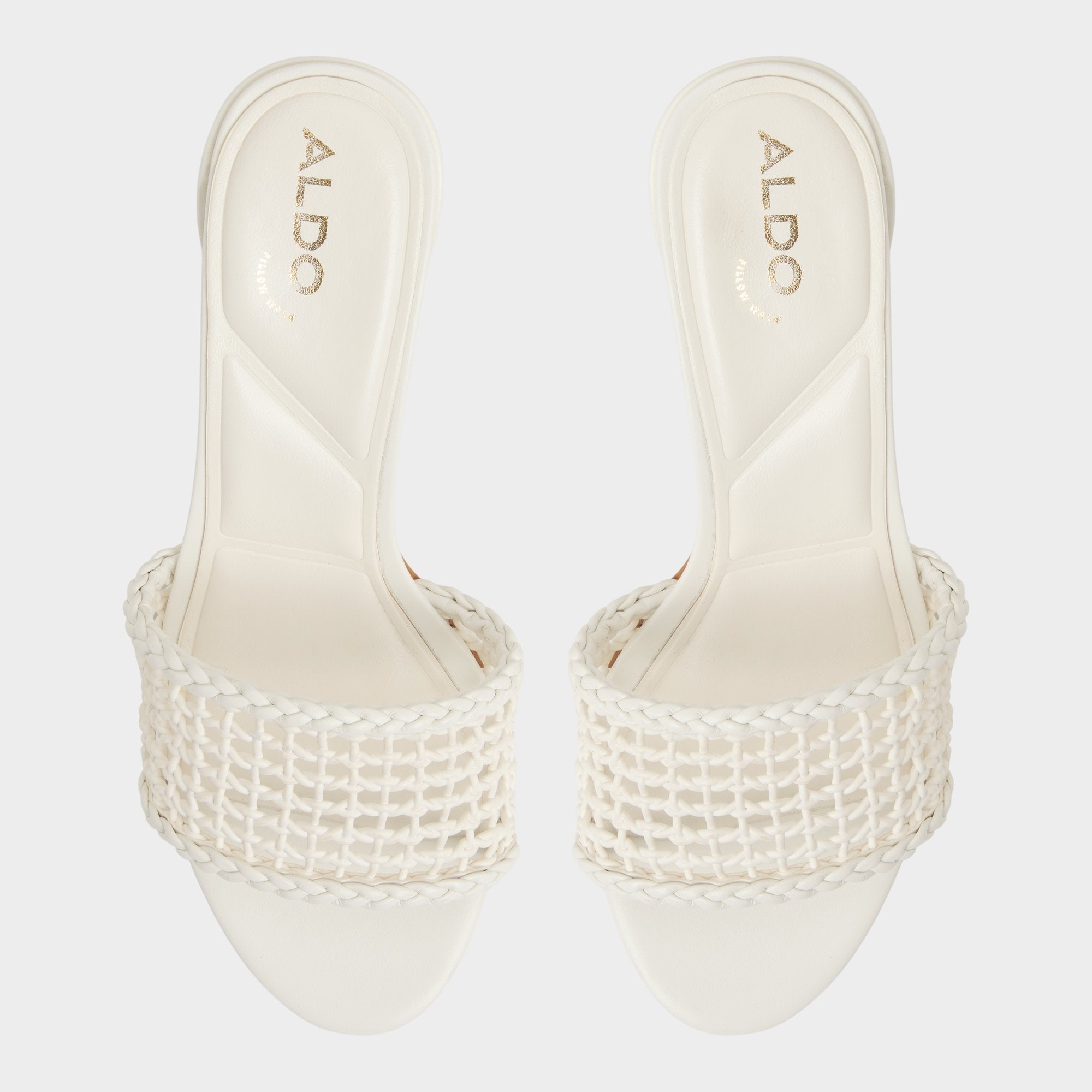 White/Bone Beachdate White/Bone Women's Block heels - Heeled mule, Block heel | Aldo