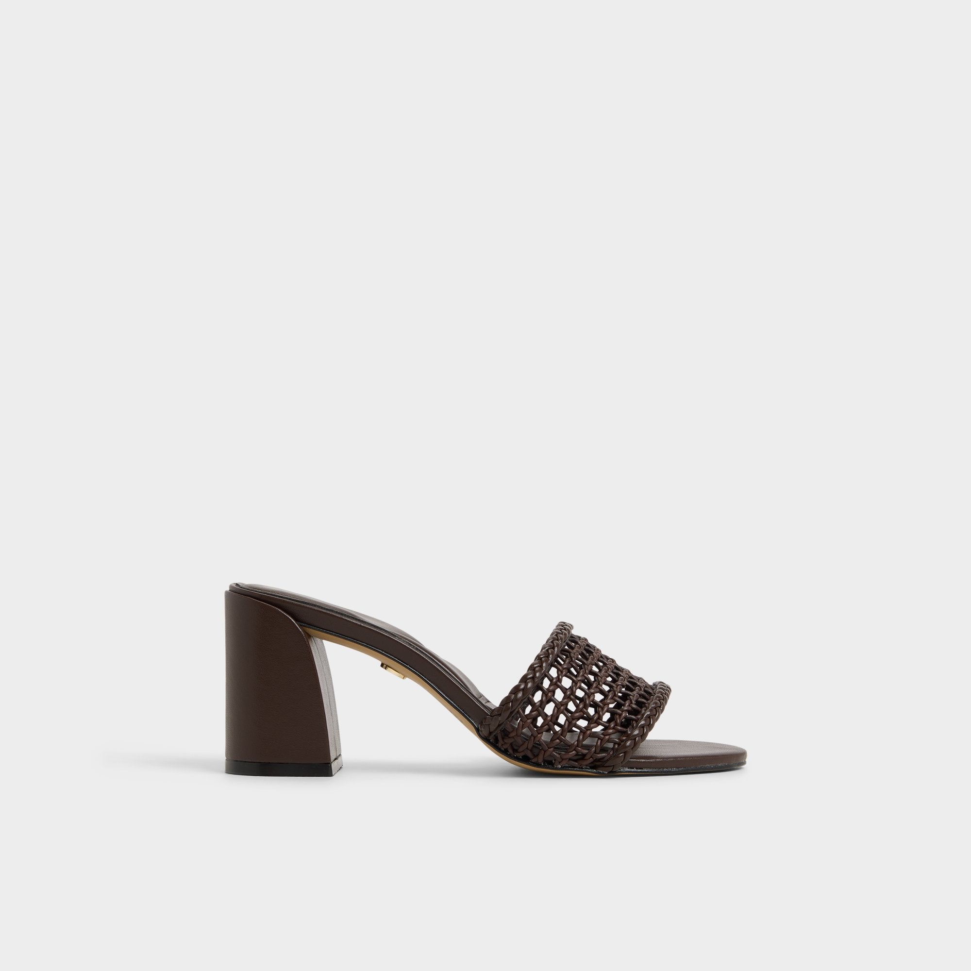 Dark Brown Beachdate Dark Brown Women's Block heels - Heeled mule, Block heel | Aldo