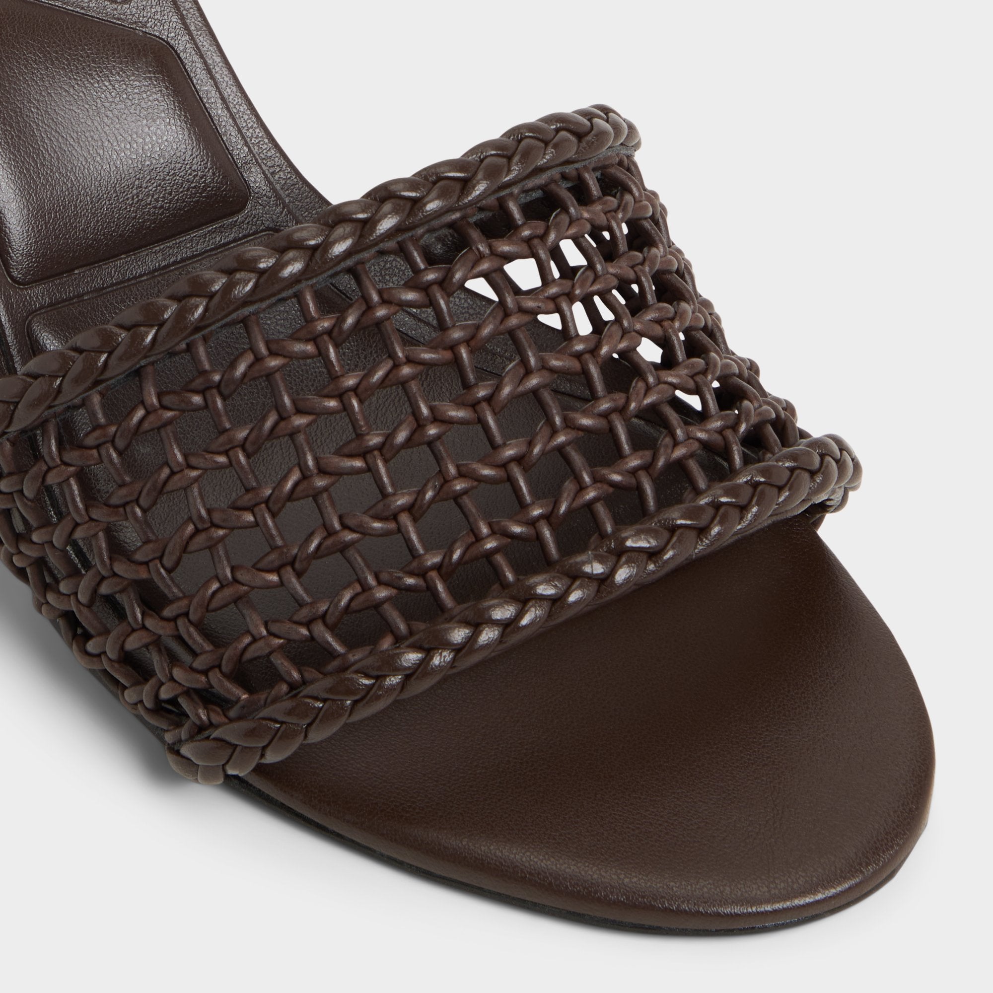 Dark Brown Beachdate Dark Brown Women's Block heels - Heeled mule, Block heel | Aldo
