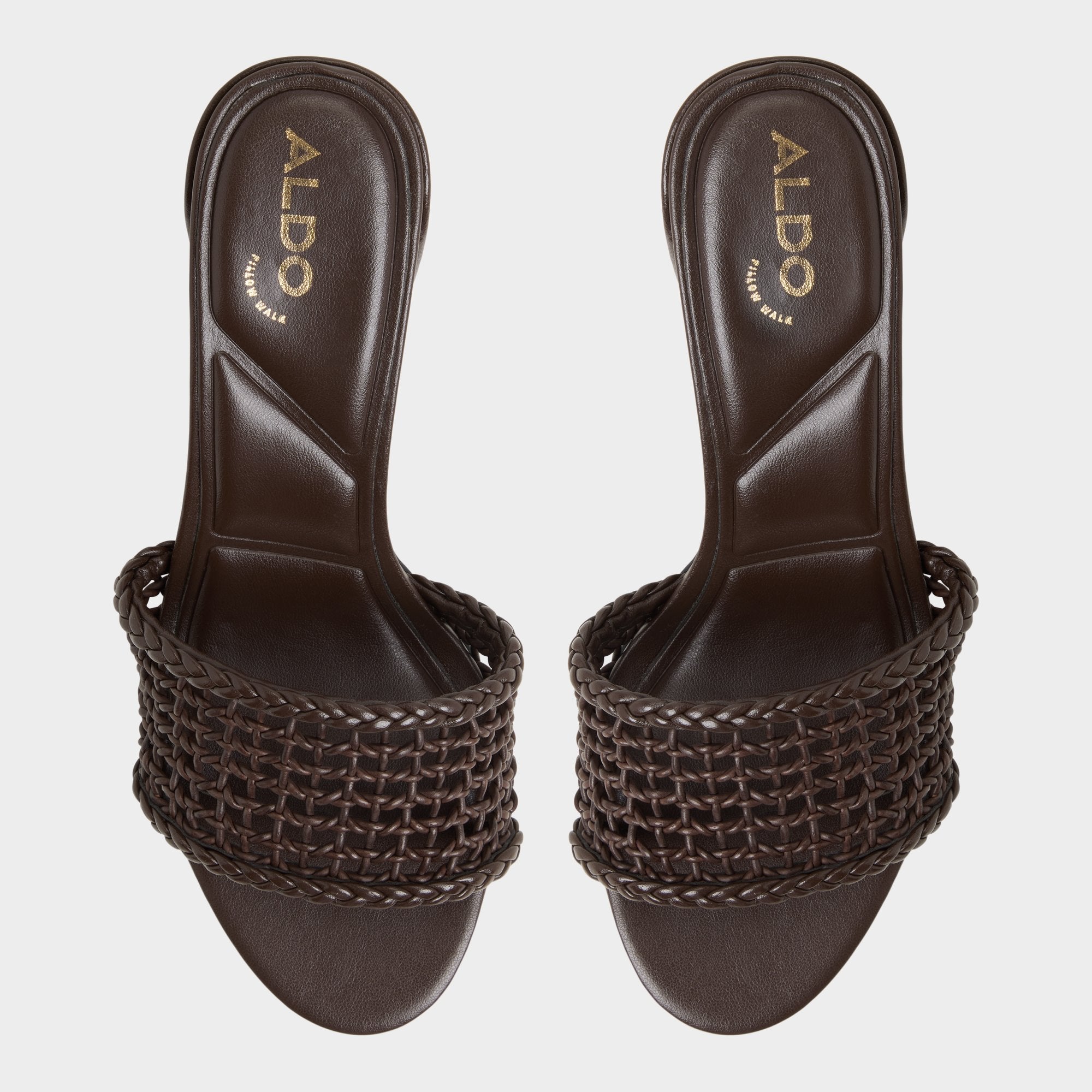 Dark Brown Beachdate Dark Brown Women's Block heels - Heeled mule, Block heel | Aldo