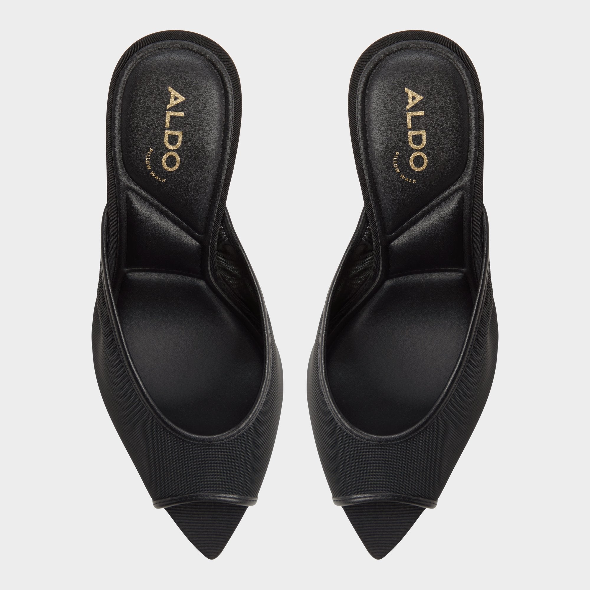 Black Elennah in Black 14161302 - Heeled mule, Stiletto heel | Aldo