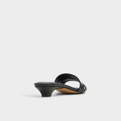 Black Scarletta Black Women's Heeled mules - Heeled mule, Kitten heel | Aldo