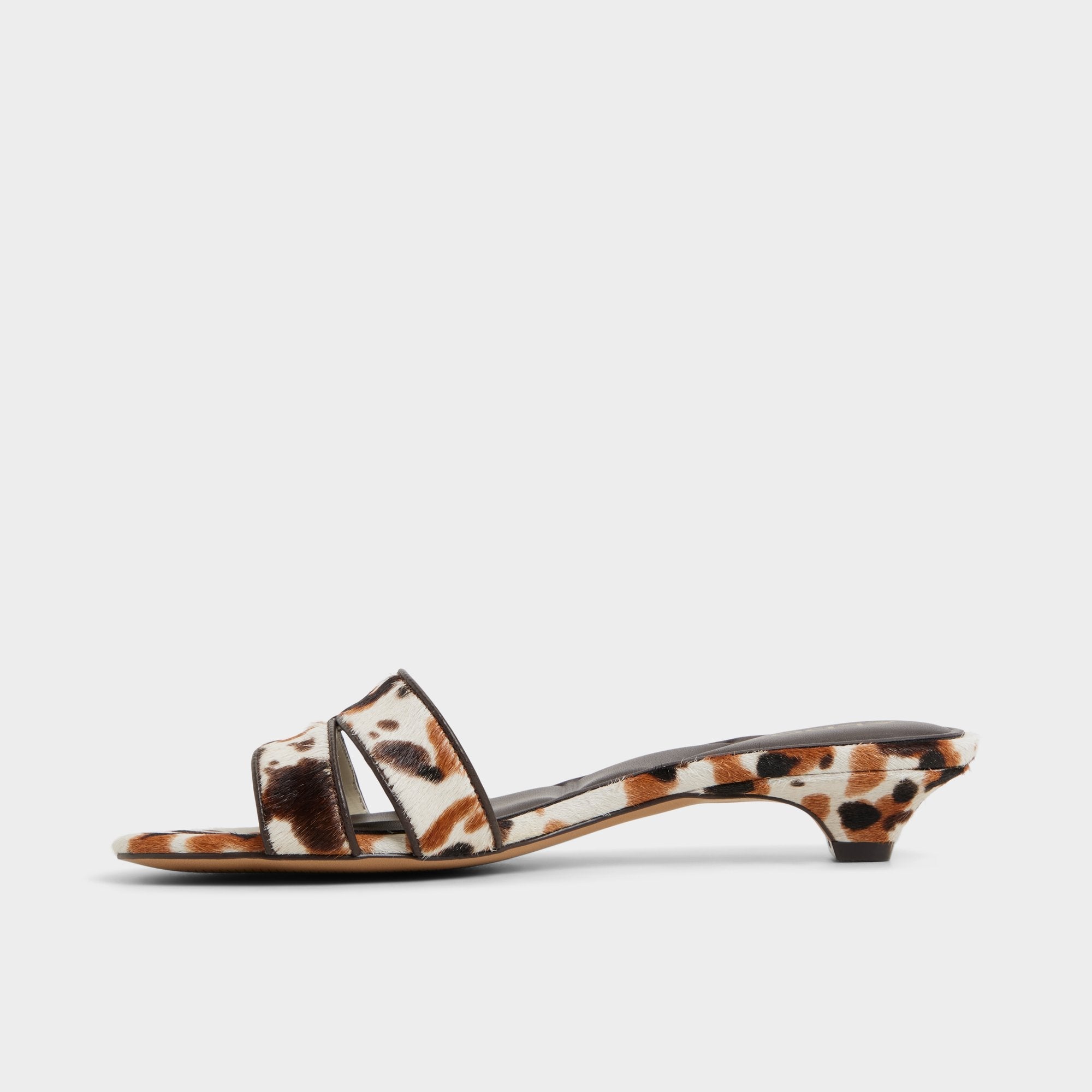 White/Black Scarletta White/Black Women's Heeled mules - Heeled mule, Kitten heel | Aldo