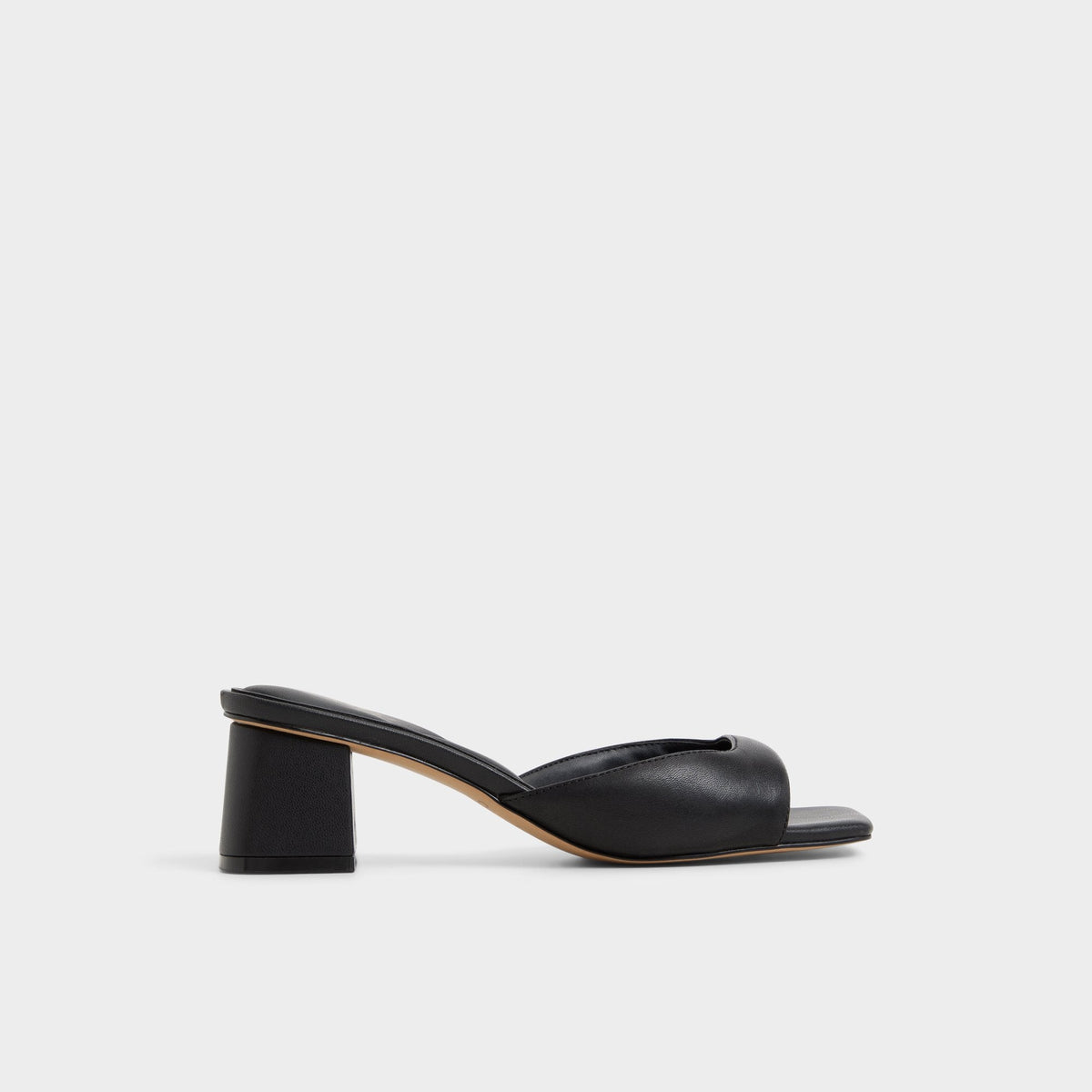 Black Aneky in Black - Heeled mule, Block heel | Aldo