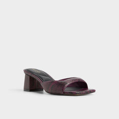 Bordo Aneky in Bordo - Heeled mule, Block heel | Aldo