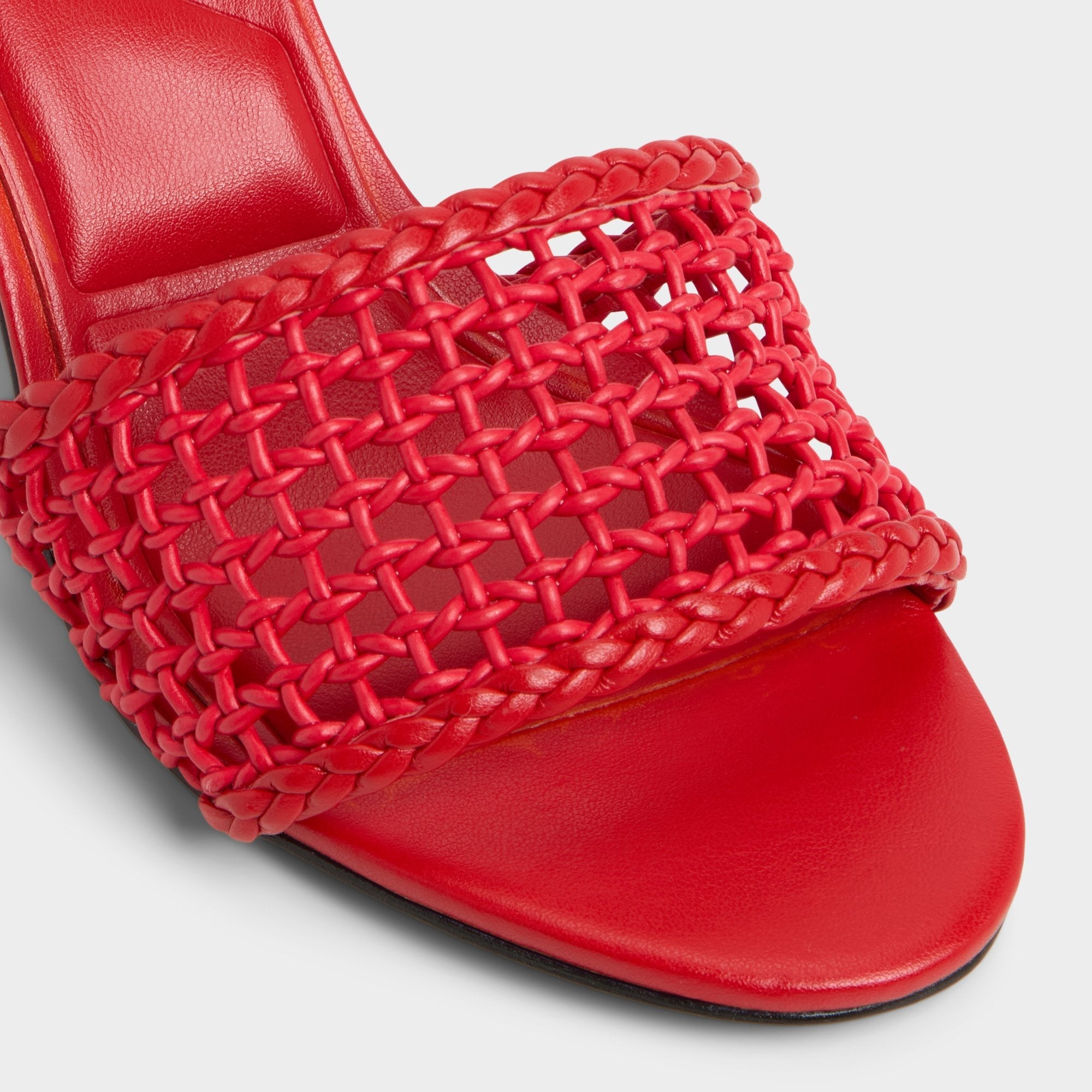 Bright Red Beachdate Bright Red Women's Block heels - Heeled mule, Block heel | Aldo