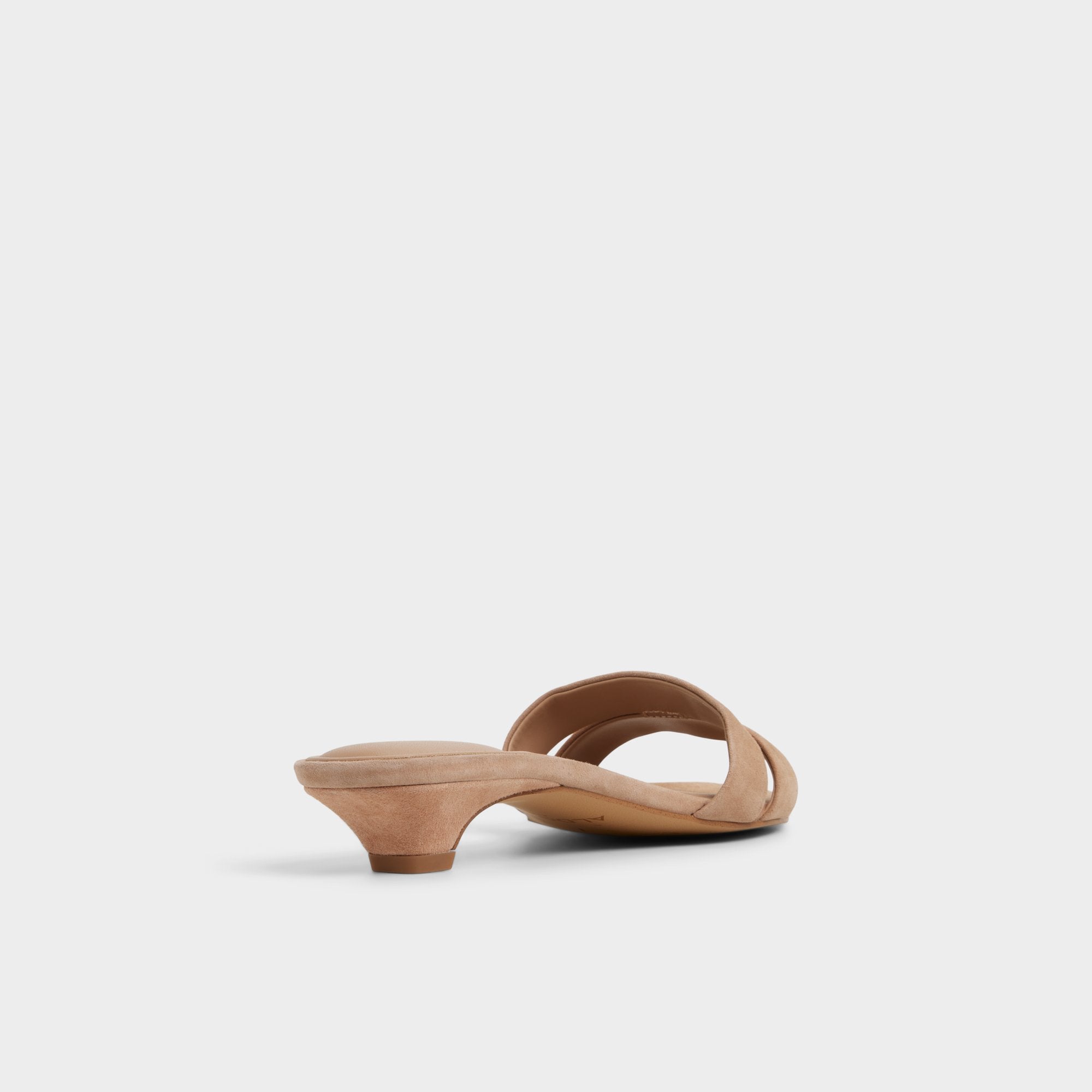 Medium Brown Scarletta Medium Brown Women's Heeled mules - Heeled mule, Kitten heel | Aldo