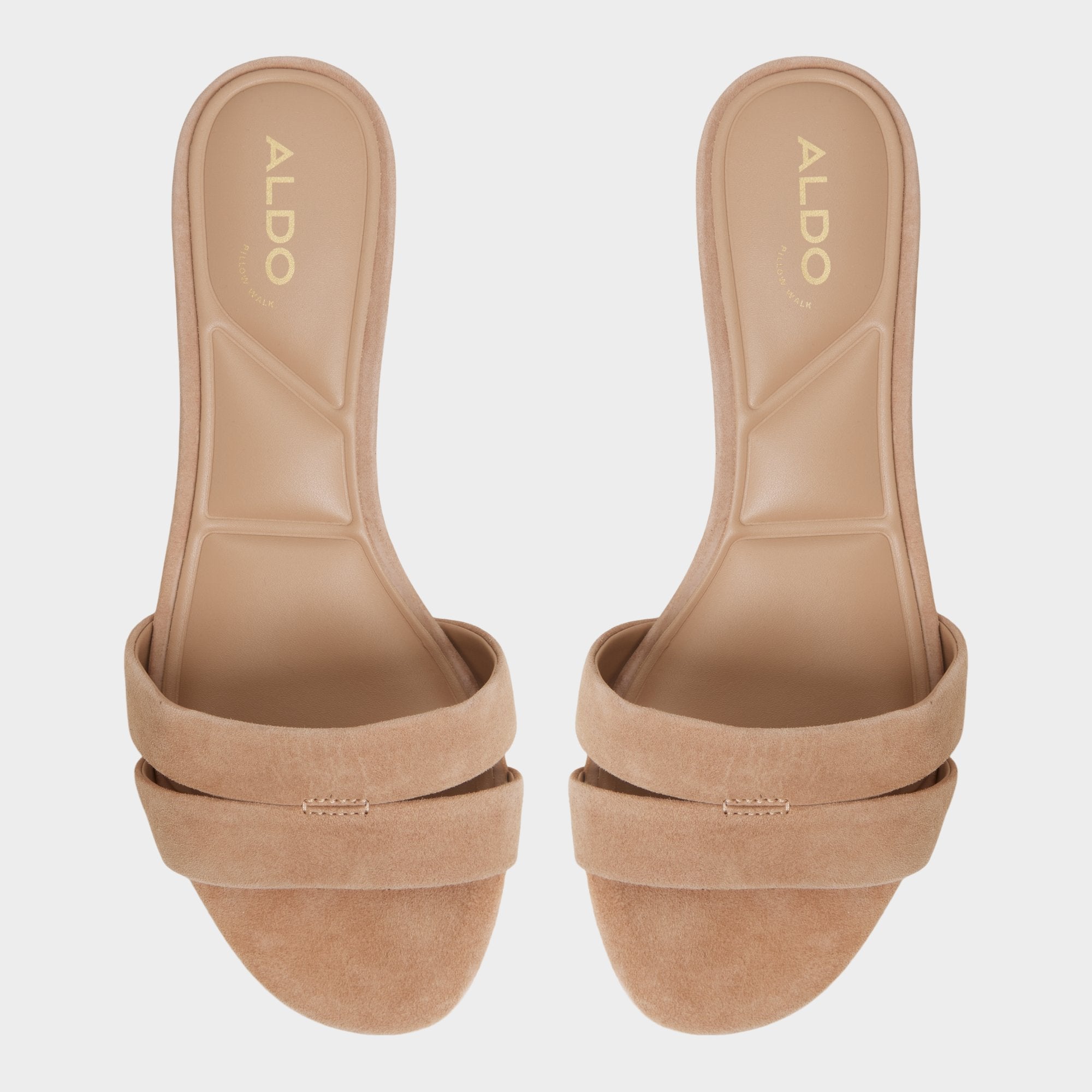 Medium Brown Scarletta Medium Brown Women's Heeled mules - Heeled mule, Kitten heel | Aldo