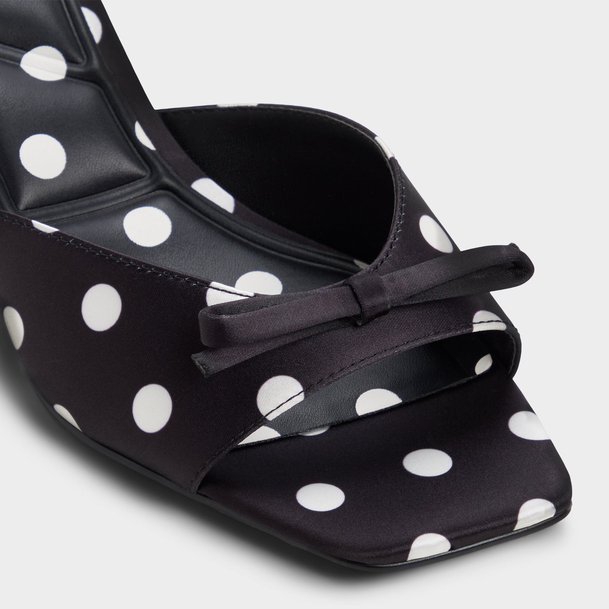 Black/white Belerose in Black White - Heeled mule, Stiletto heel | Aldo