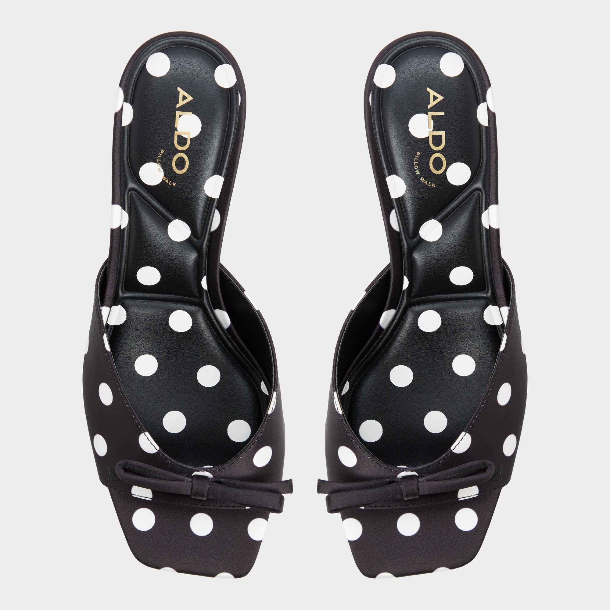 Black/white Belerose in Black White - Heeled mule, Stiletto heel | Aldo