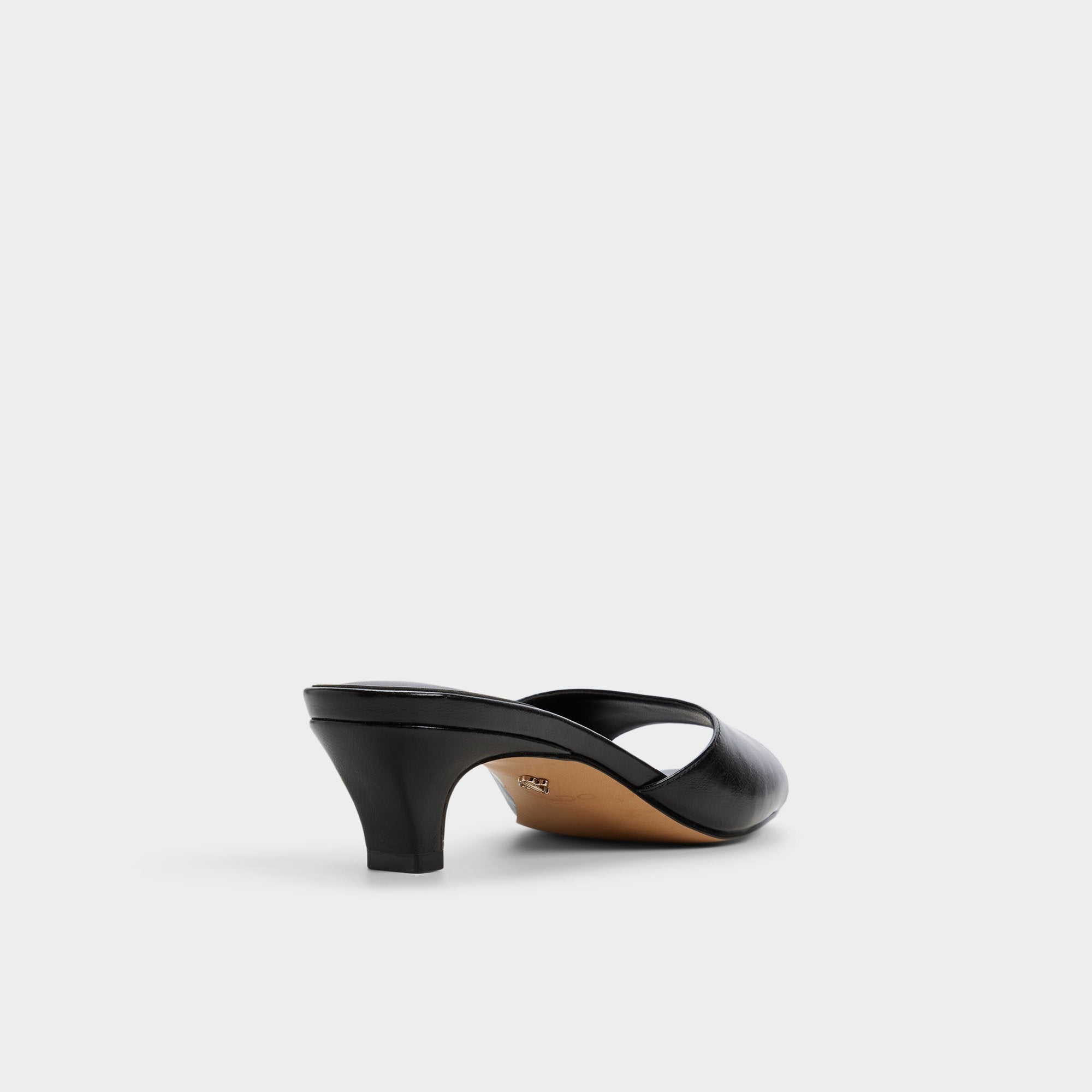 Black Haeden Black Women's Heeled mules - Heeled mule, Kitten heel | Aldo