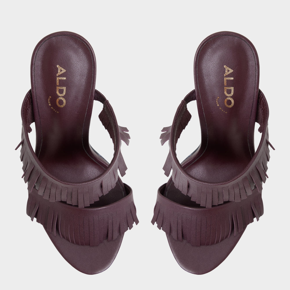 Bordo Nahanie in Bordo - Heeled mule, Stiletto heel | Aldo
