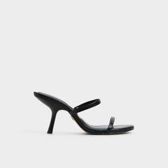 Black Avelinda in Black - Heeled mule | Aldo