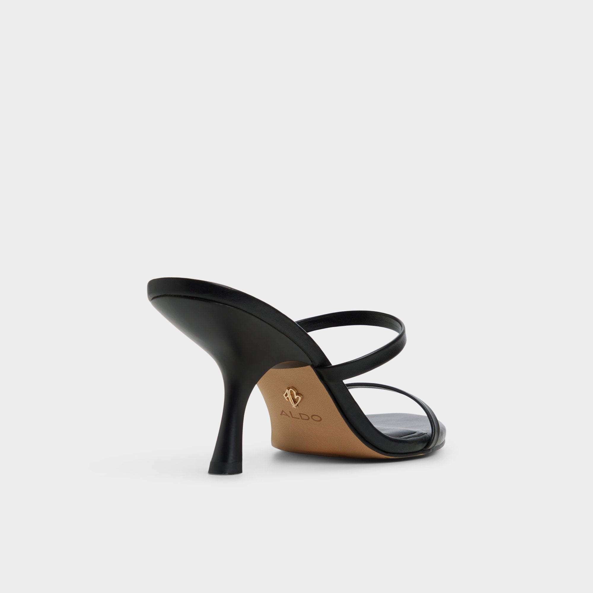 Black Avelinda in Black - Heeled mule | Aldo