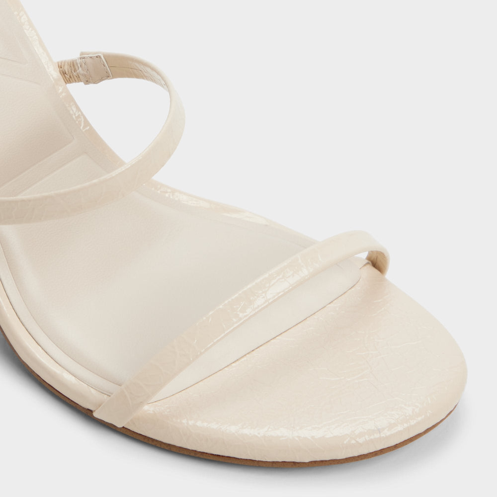 Cream Avelinda in Cream - Heeled mule | Aldo