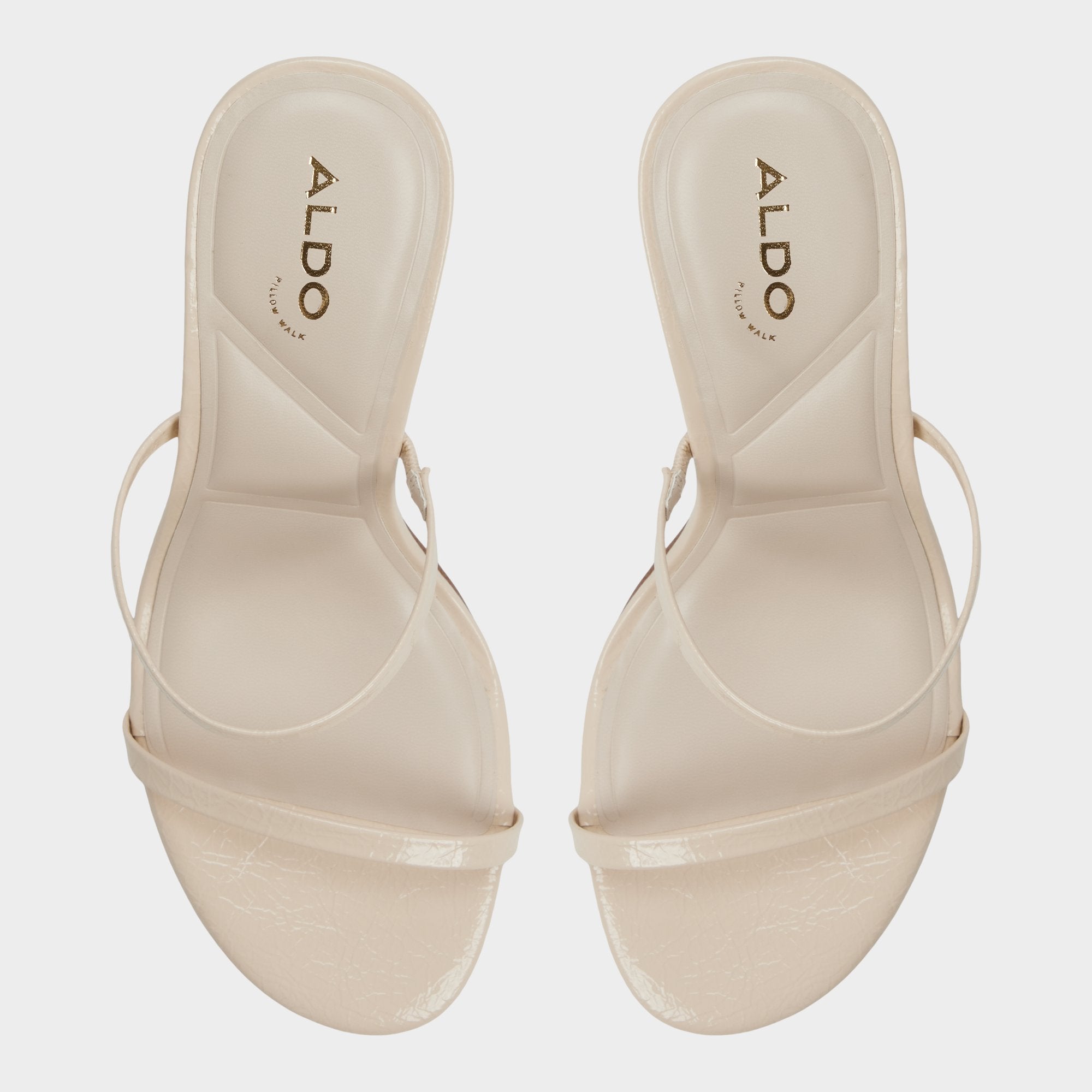 Cream Avelinda in Cream - Heeled mule | Aldo