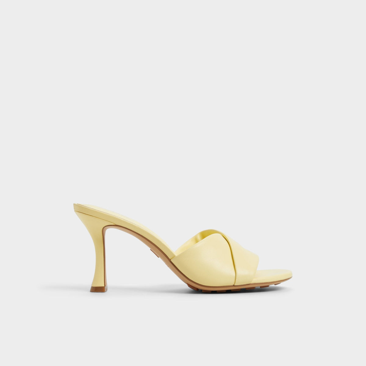 Light Yellow Lyhanna Light Yellow Women's Heeled mules - Heeled mule, Stiletto heel | Aldo