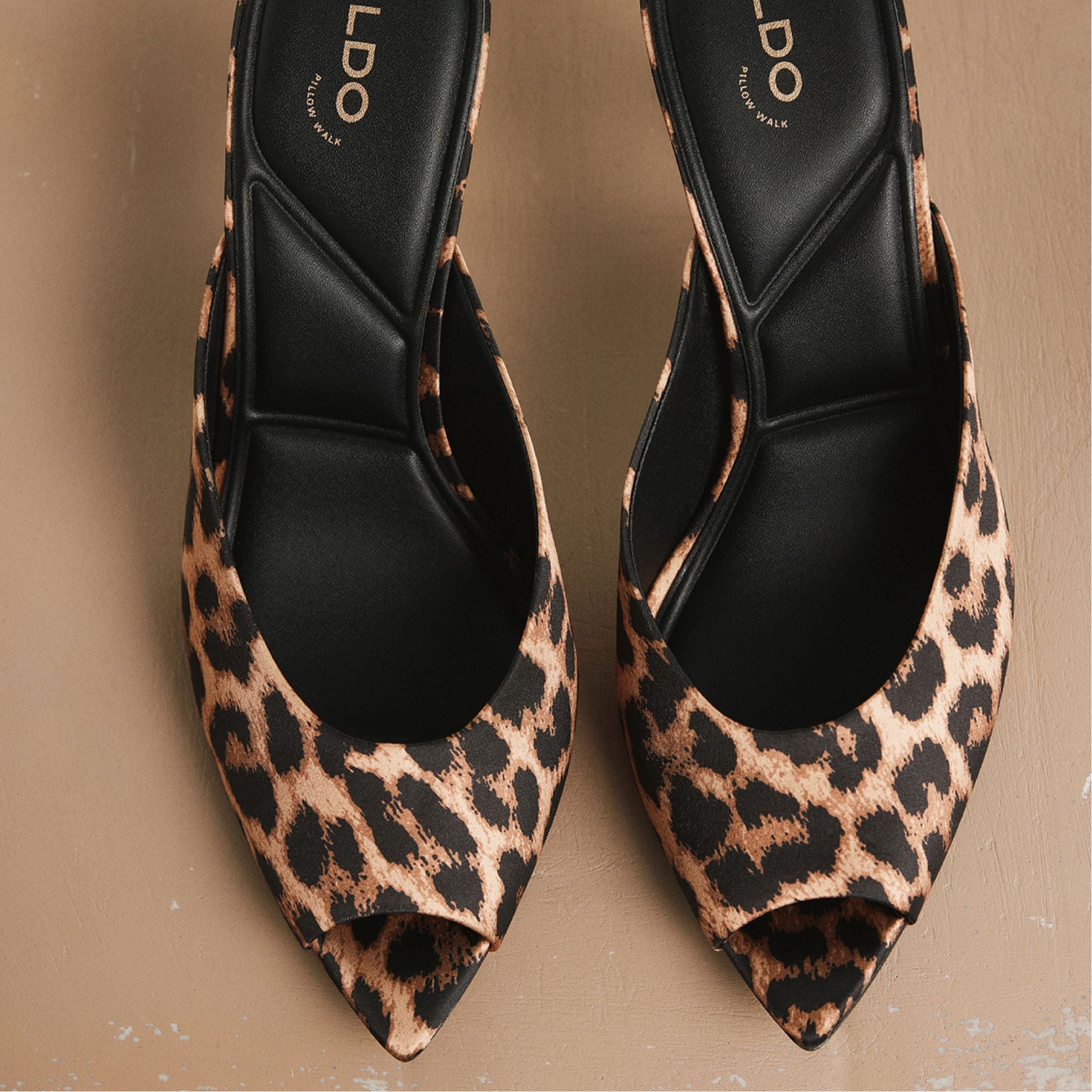 Brown Multi Elenara Brown Multi Women's Heeled mules - Heeled mule, Stiletto heel | Aldo