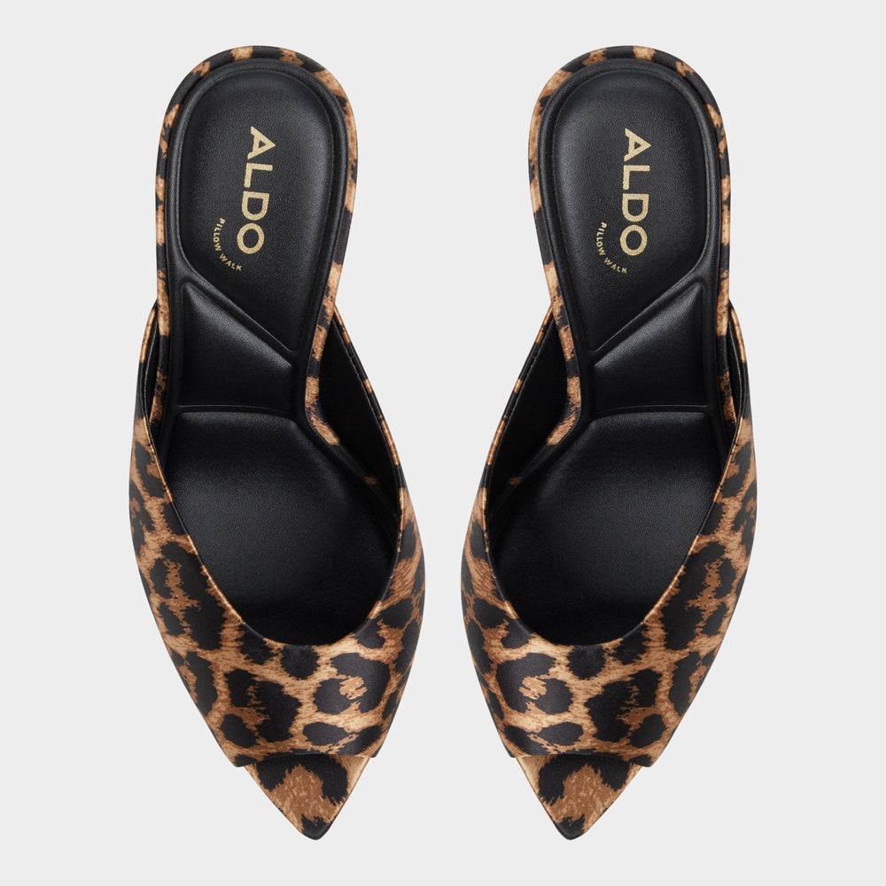 Brown Multi Elenara Brown Multi Women's Heeled mules - Heeled mule, Stiletto heel | Aldo