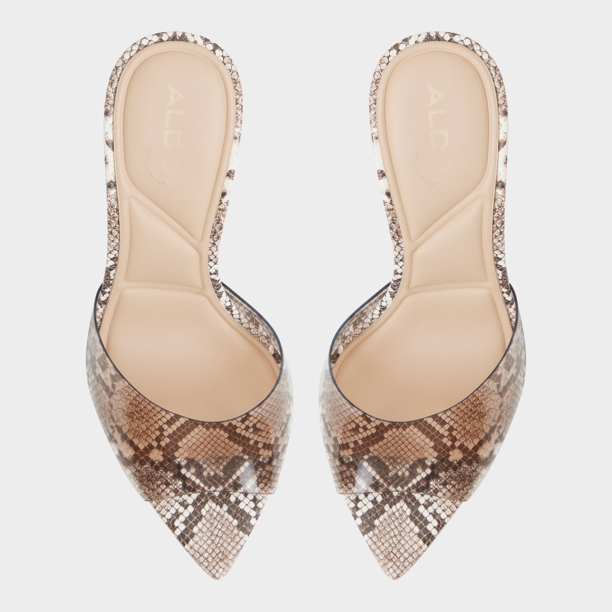 Other Grey Anitabrilden Other Grey Women's Mule slides - Heeled mule, Stiletto heel | Aldo