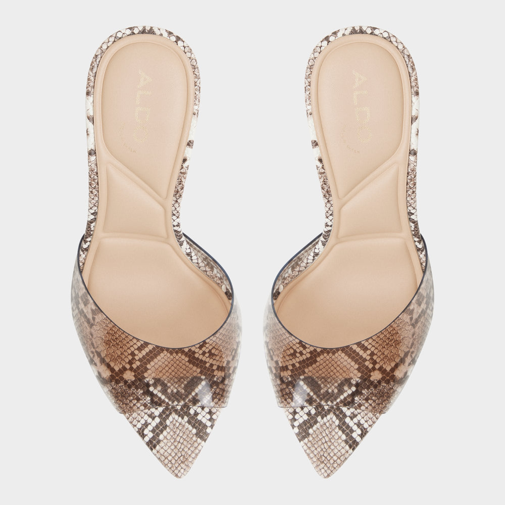 Other Grey Anitabrilden Other Grey Women's Mule slides - Heeled mule, Stiletto heel | Aldo