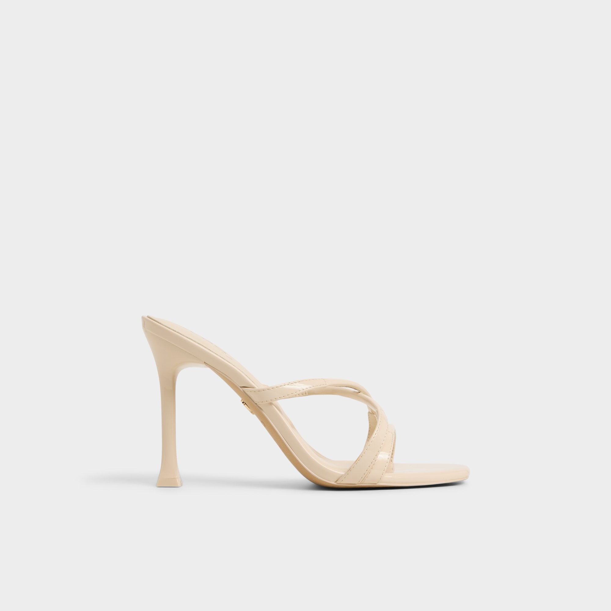 Light Beige Velaia Light Beige Women's Heeled mules - Heeled mule, Stiletto heel | Aldo