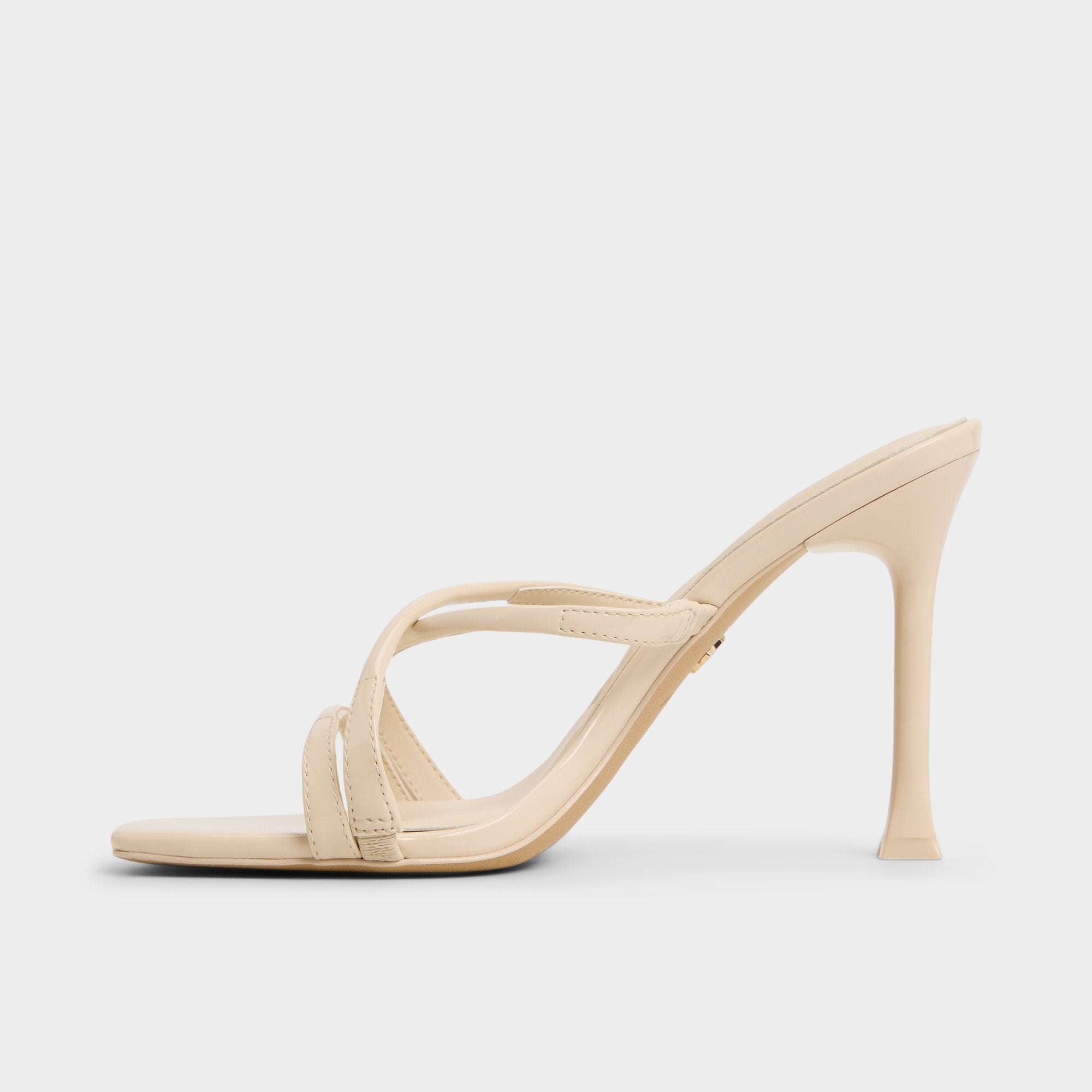 Light Beige Velaia Light Beige Women's Heeled mules - Heeled mule, Stiletto heel | Aldo