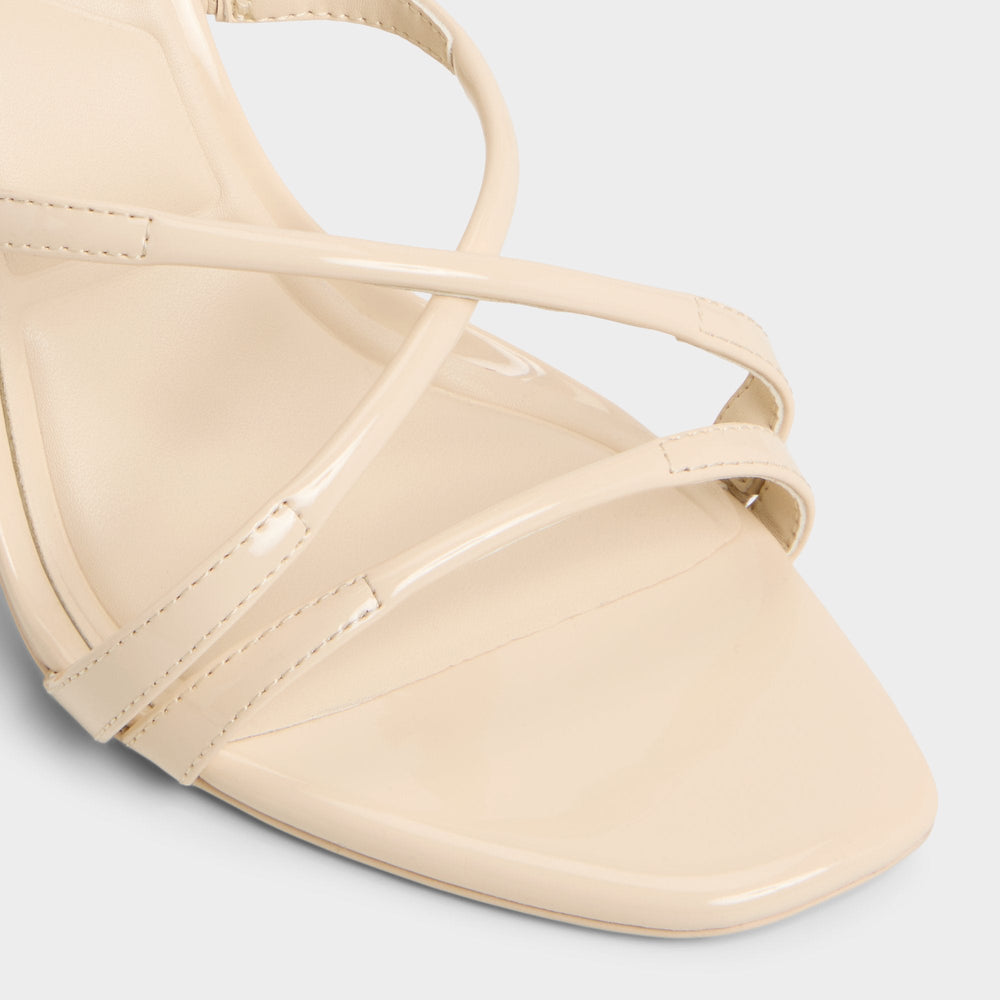 Light Beige Velaia Light Beige Women's Heeled mules - Heeled mule, Stiletto heel | Aldo