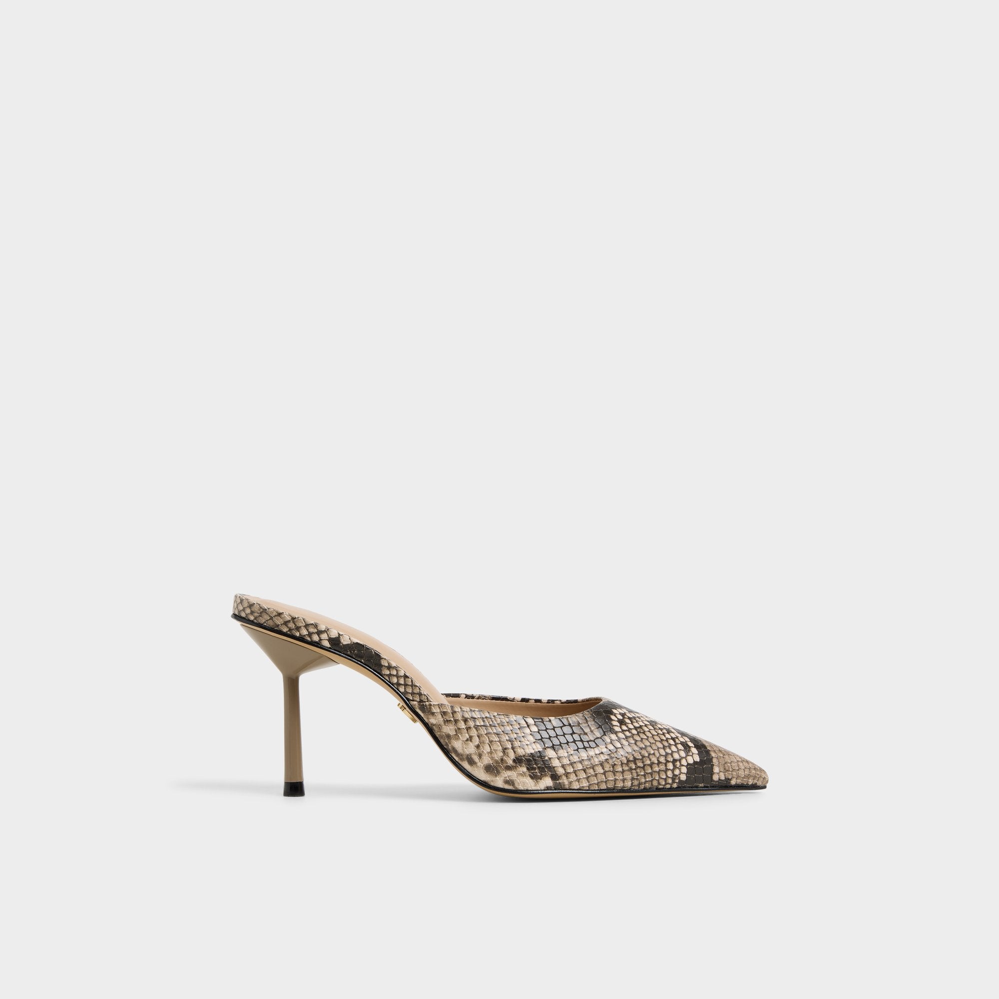 Python Beatrixy Python Women's Heeled mules - Heeled mule, Stiletto heel | Aldo