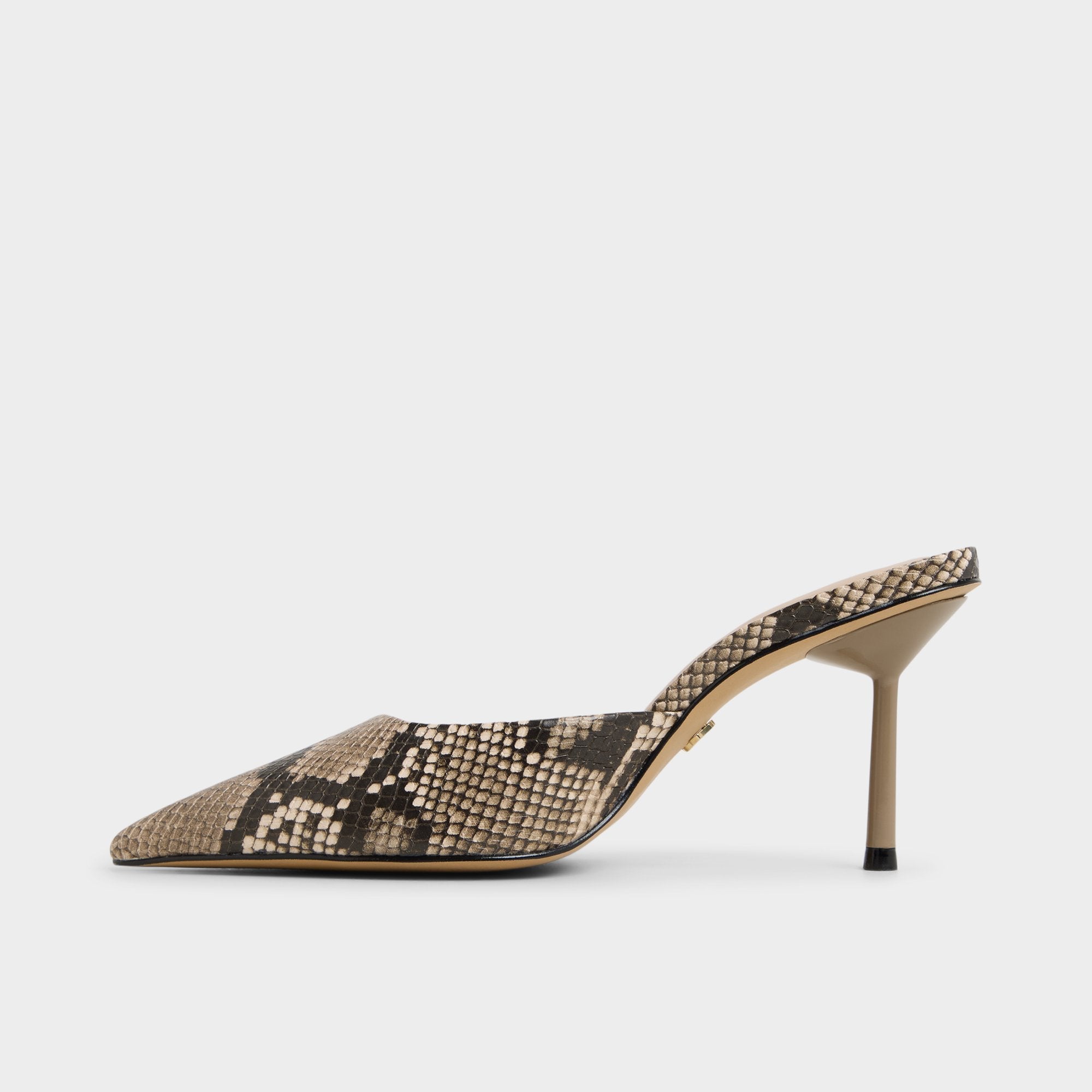 Python Beatrixy Python Women's Heeled mules - Heeled mule, Stiletto heel | Aldo