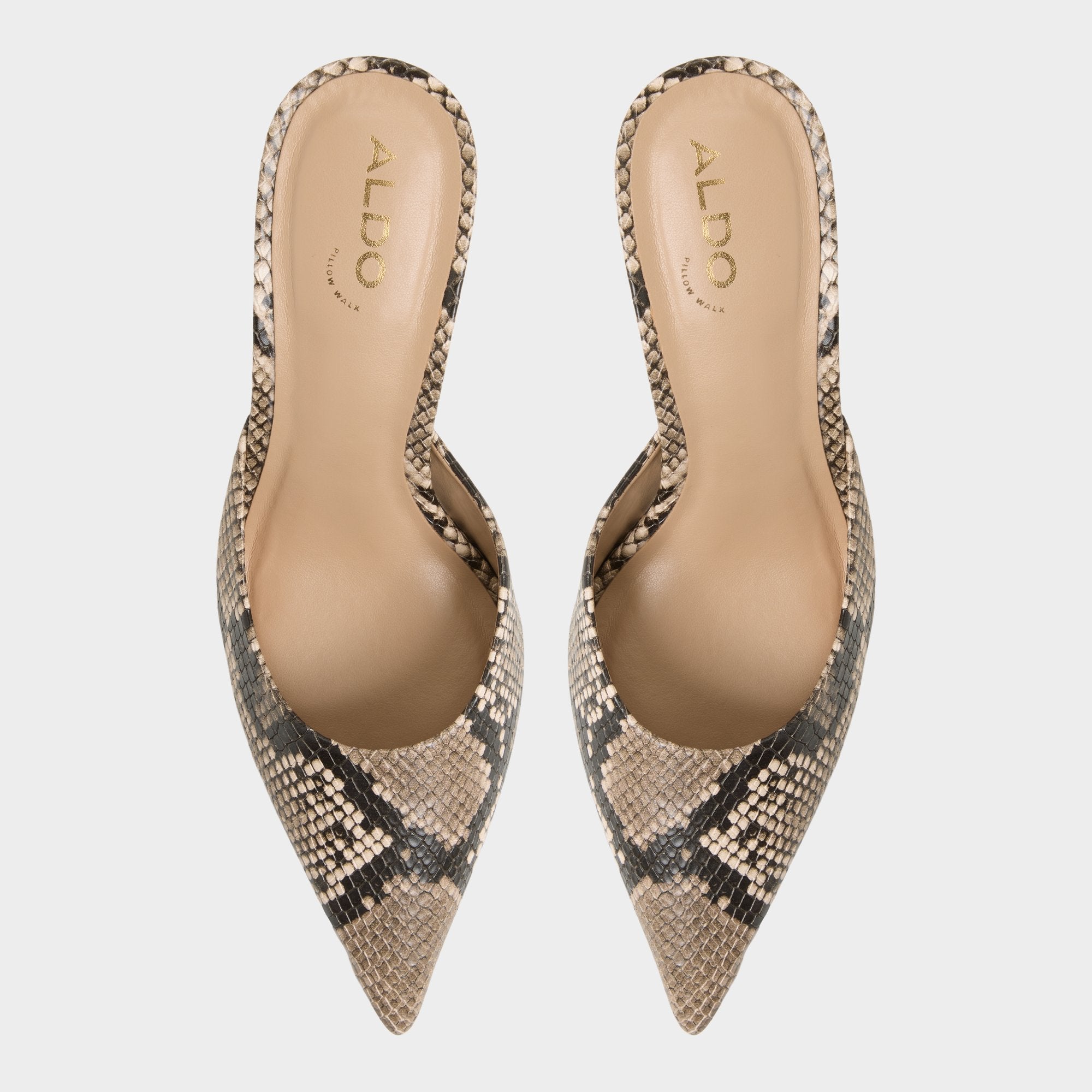 Python Beatrixy Python Women's Heeled mules - Heeled mule, Stiletto heel | Aldo