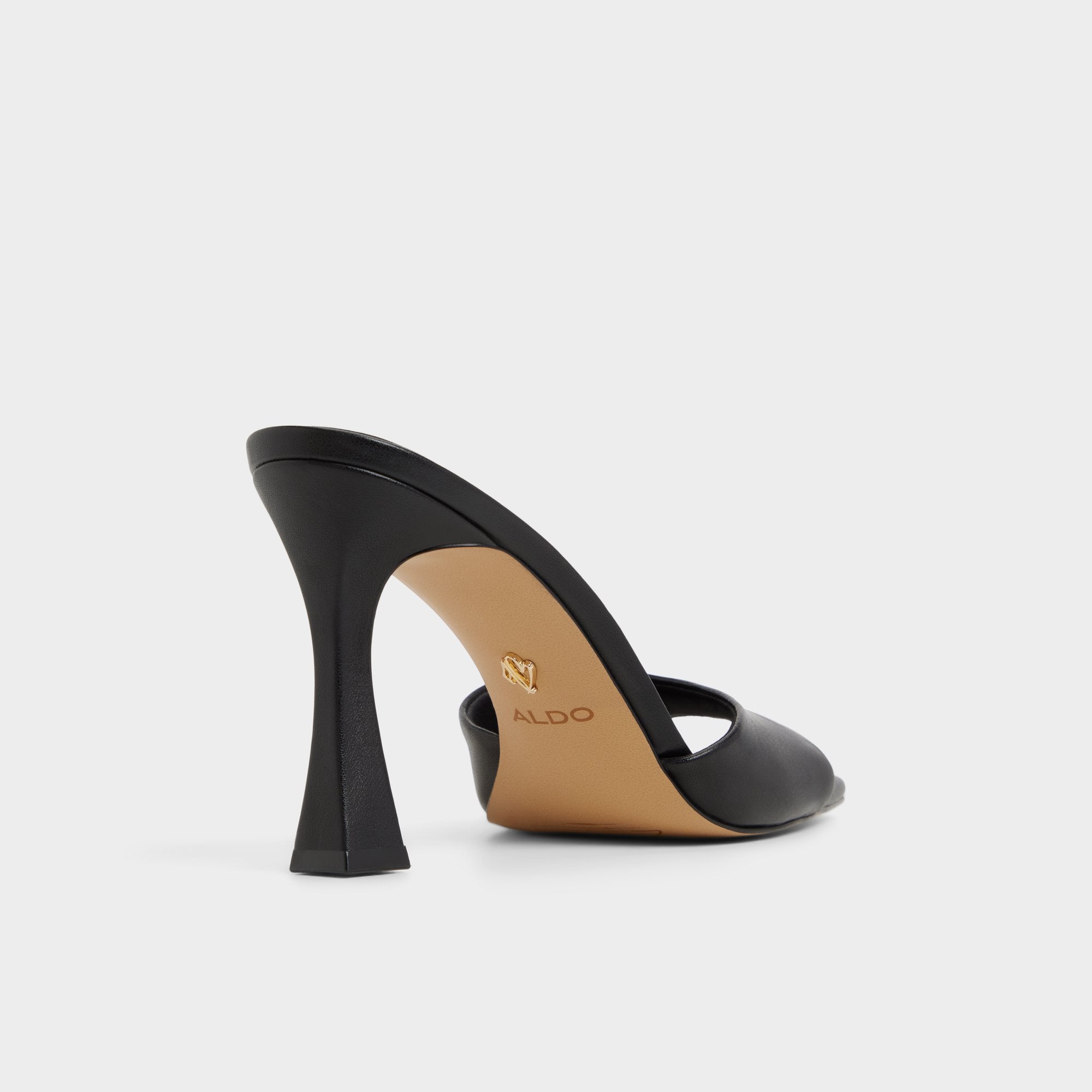 Black Jennifer in Black - Heeled mule, Stiletto heel | Aldo