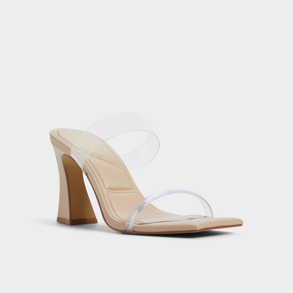 Tan Calley Tan Women's Heeled mules - Heeled mule, Block heel | Aldo