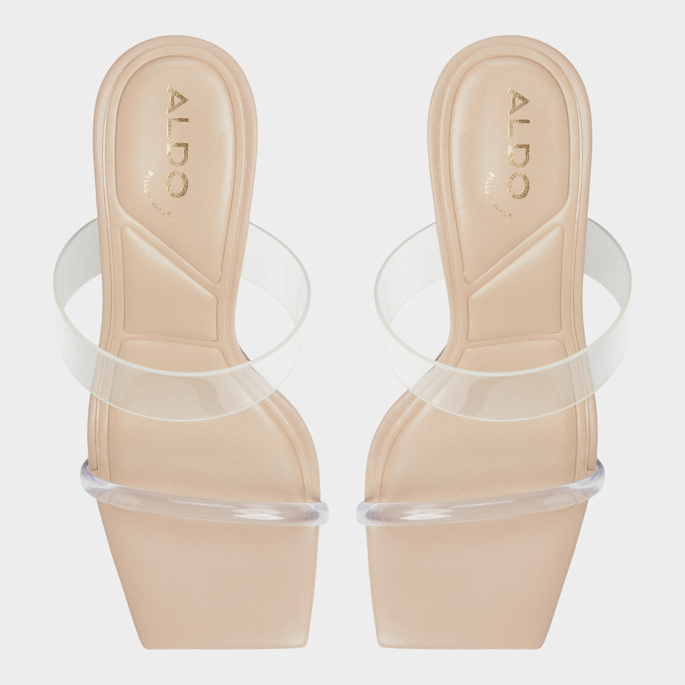 Tan Calley Tan Women's Heeled mules - Heeled mule, Block heel | Aldo