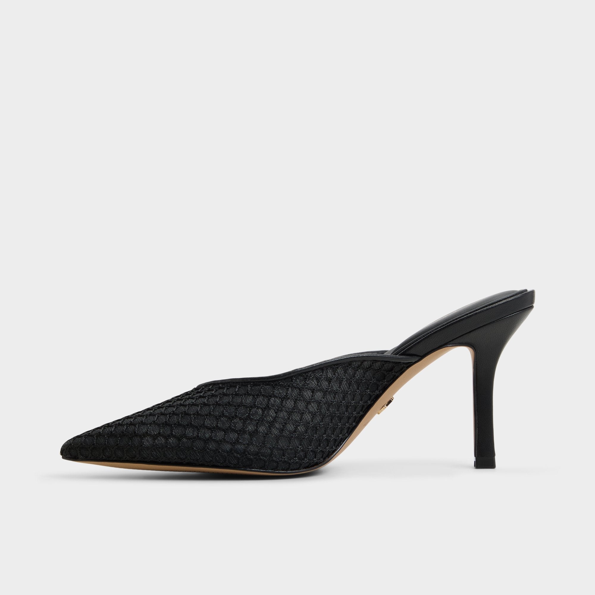 Black Gamilia Black Women's Kitten heels - Heeled mule, Kitten heel | Aldo