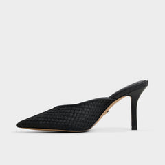 Black Gamilia Black Women's Kitten heels - Heeled mule, Kitten heel | Aldo
