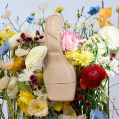 Tan Enchanting Tan Women's Heeled mules - Heeled mule, Kitten heel | Aldo