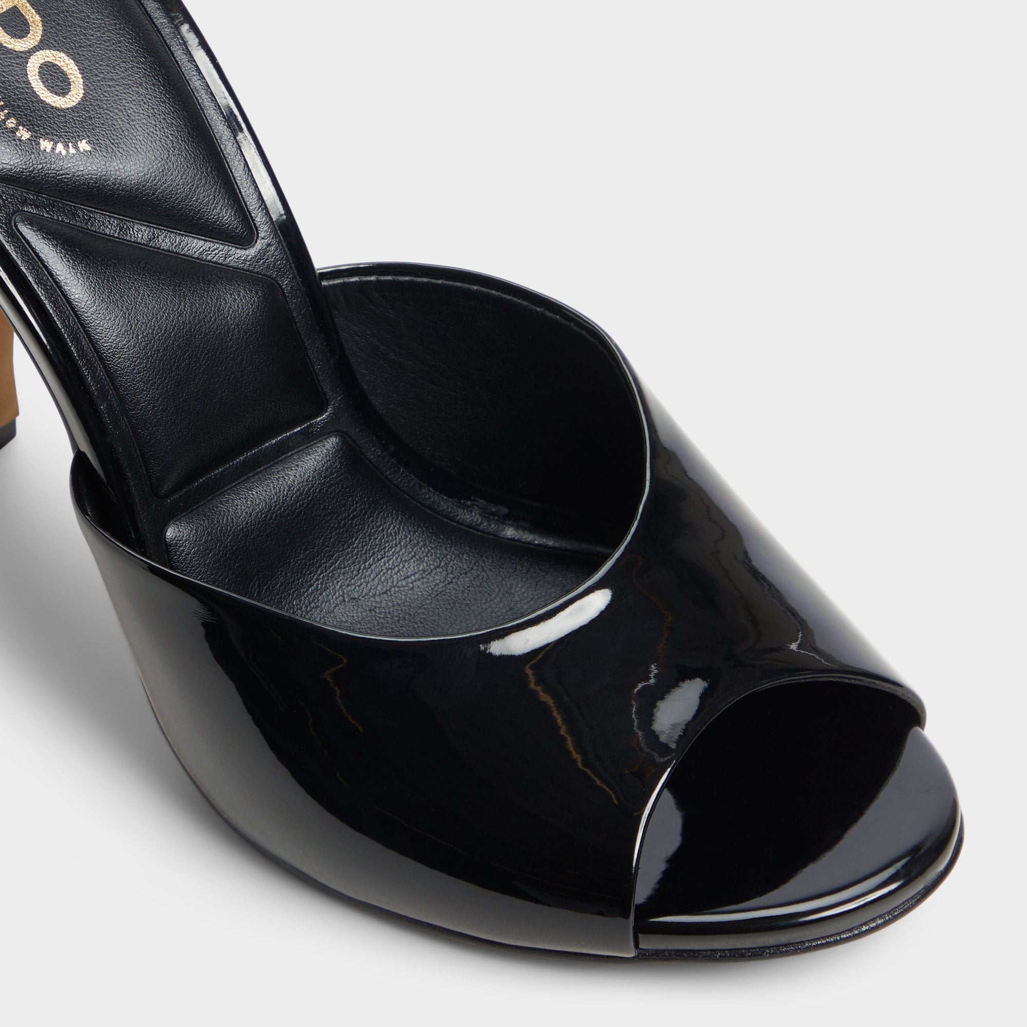 Black Fidelia Black Women's Heeled mules - Heeled mule | Aldo